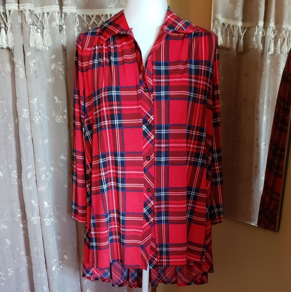 My Boutiques | Plaid Tunic
